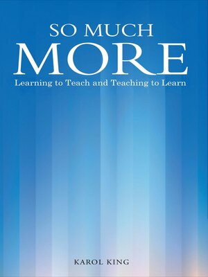 cover image of SO MUCH MORE